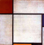 Abstracionismo, P. Mondrian, Composição, 1929