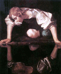 Barroco, Caravaggio, Narciso, 1598